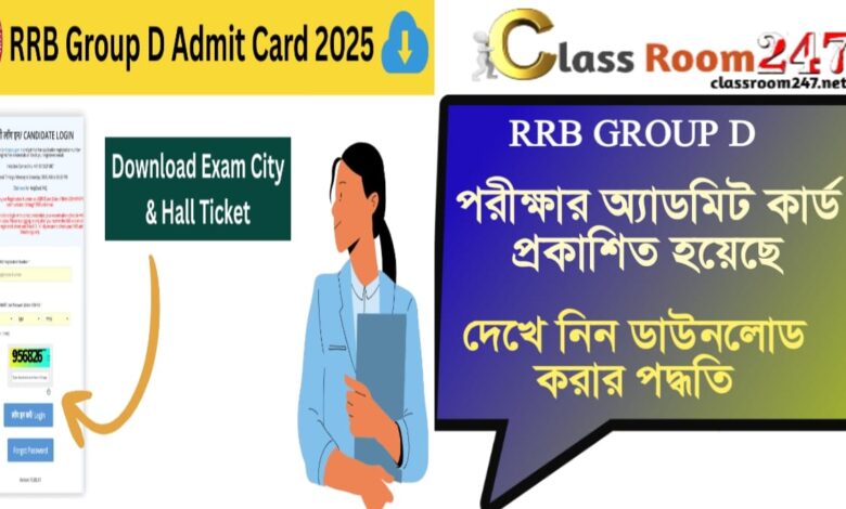 RRB Group D 2025(RRB গ্রুপ ডি 2025)