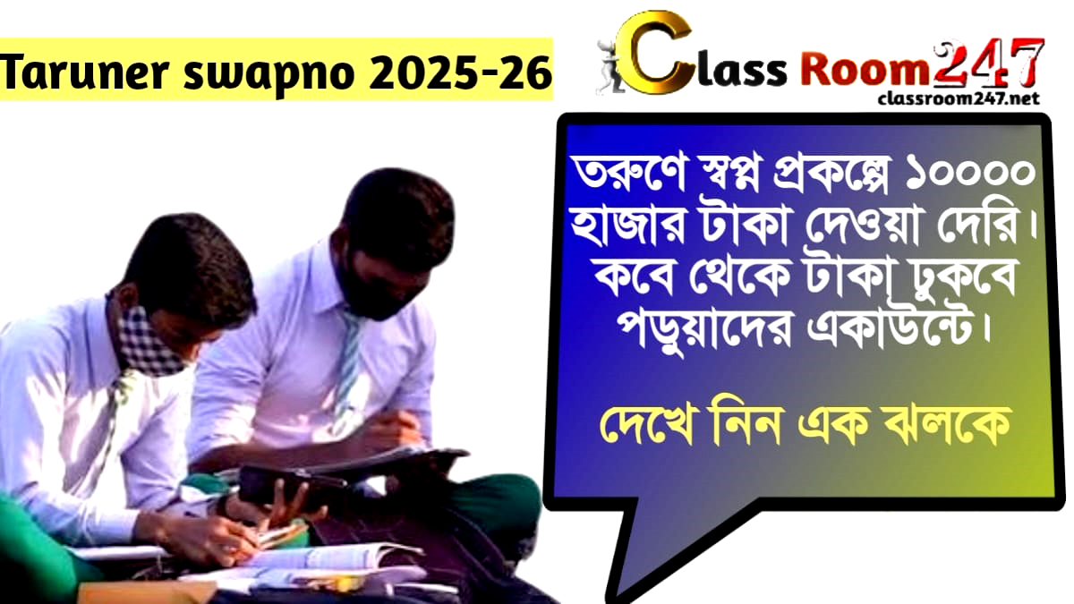 Taruner Swapno 2025(তরুণের স্বপ্ন প্রকল্প)
