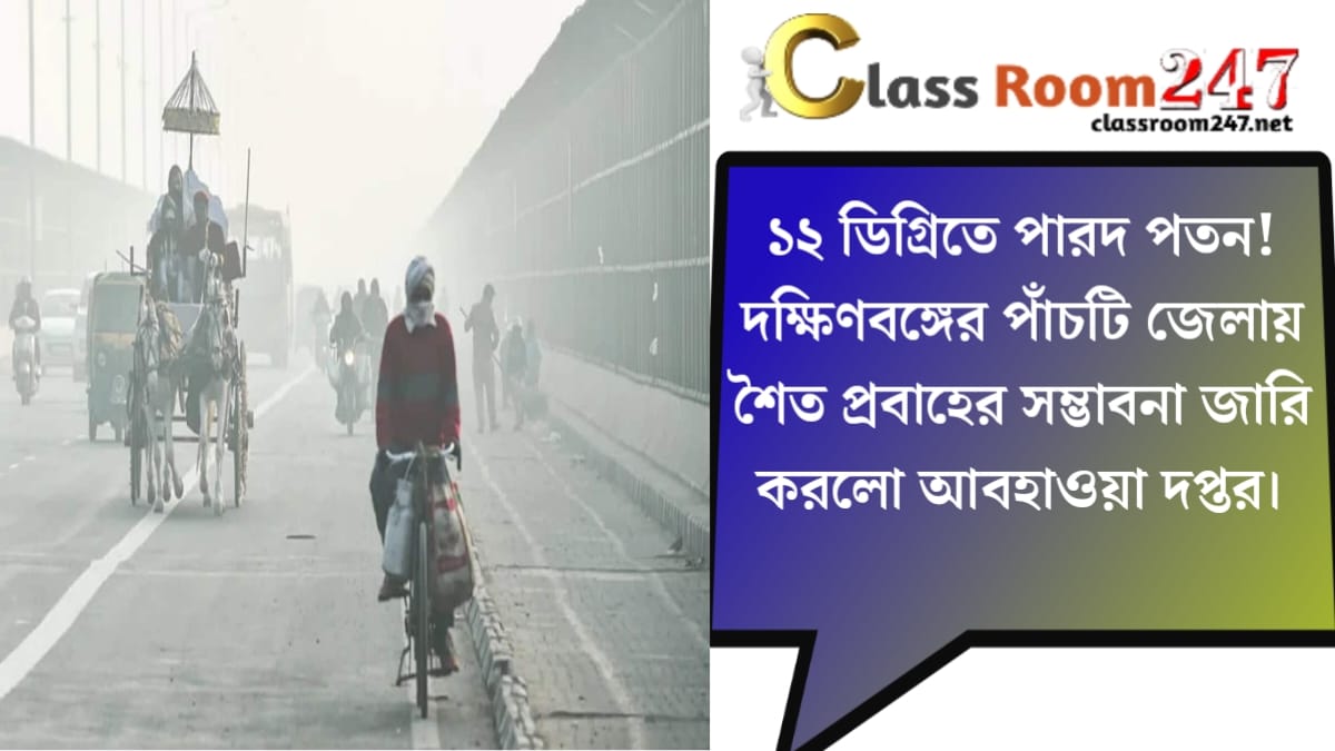 The temperature is dropping!(তাপমাত্রার পারদ পতন!)