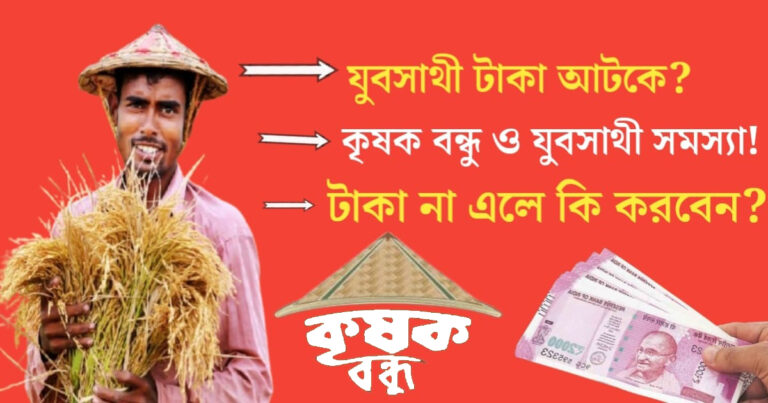 What should you do if the money doesn't come in, young friend?(যুবসাথী টাকা না ঢুকলে কি করবেন?)